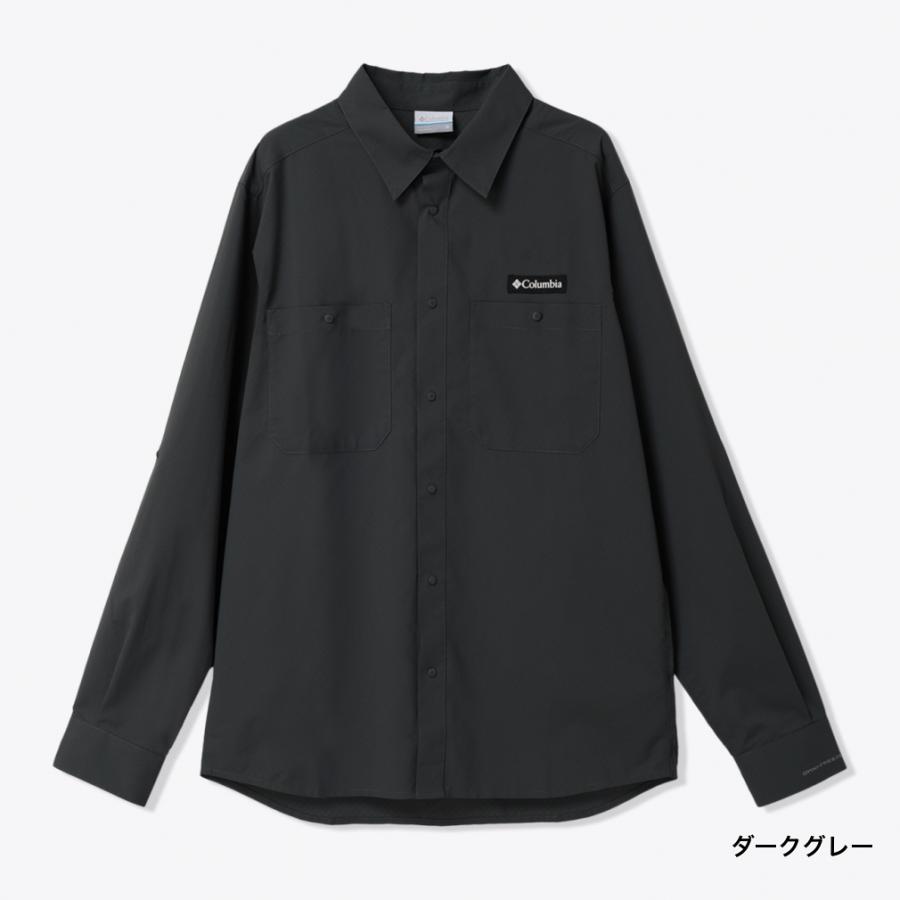 2026春夏 コロンビア メンズ トレッキング 長袖シャツ グレイシャルビスタロングスリーブシャツ XE2738 Columbiaの画像