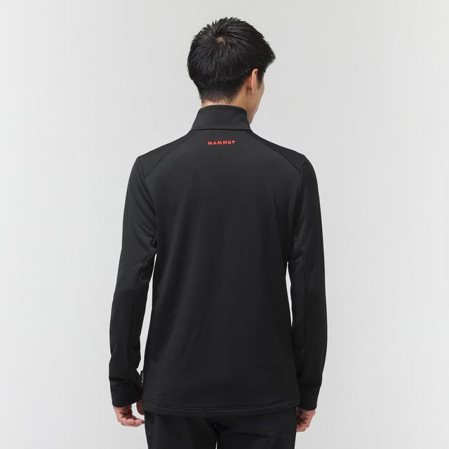 2026春夏 マムート メンズ トレッキング フリースジャケット アコンカグアライトジャケットクラシック 1014-06010 0001 : ブラック MAMMUTの画像