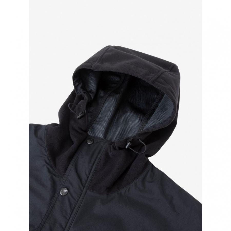 ザ・ノース・フェイス アウトドア フリースジャケット WP Pamir Jacket ウィンドプルーフパミールジャケット NP22436 K : ブラック THE NORTH FACEの画像