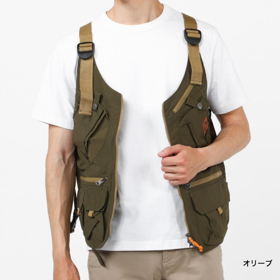 通販HOT ジーアールエヌアウトドア メンズ アウトドアベスト TEBURA