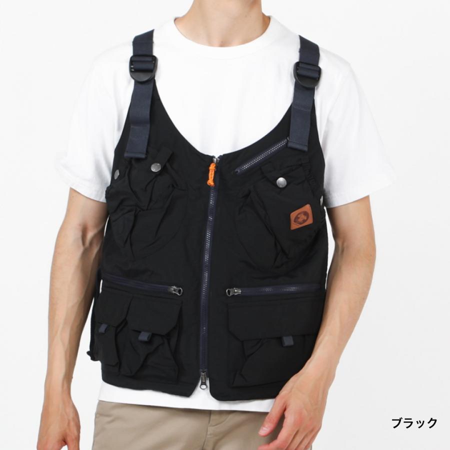 通販HOT ジーアールエヌアウトドア メンズ アウトドアベスト TEBURA
