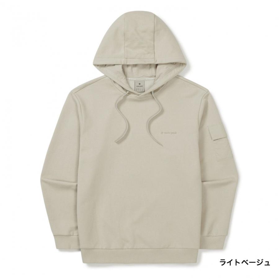 2025秋冬 スノーピーク メンズ アウトドアカジュアル スウェットパーカー Land Pocket Hood T-Shirt S25FMFHD60 snow peakの画像