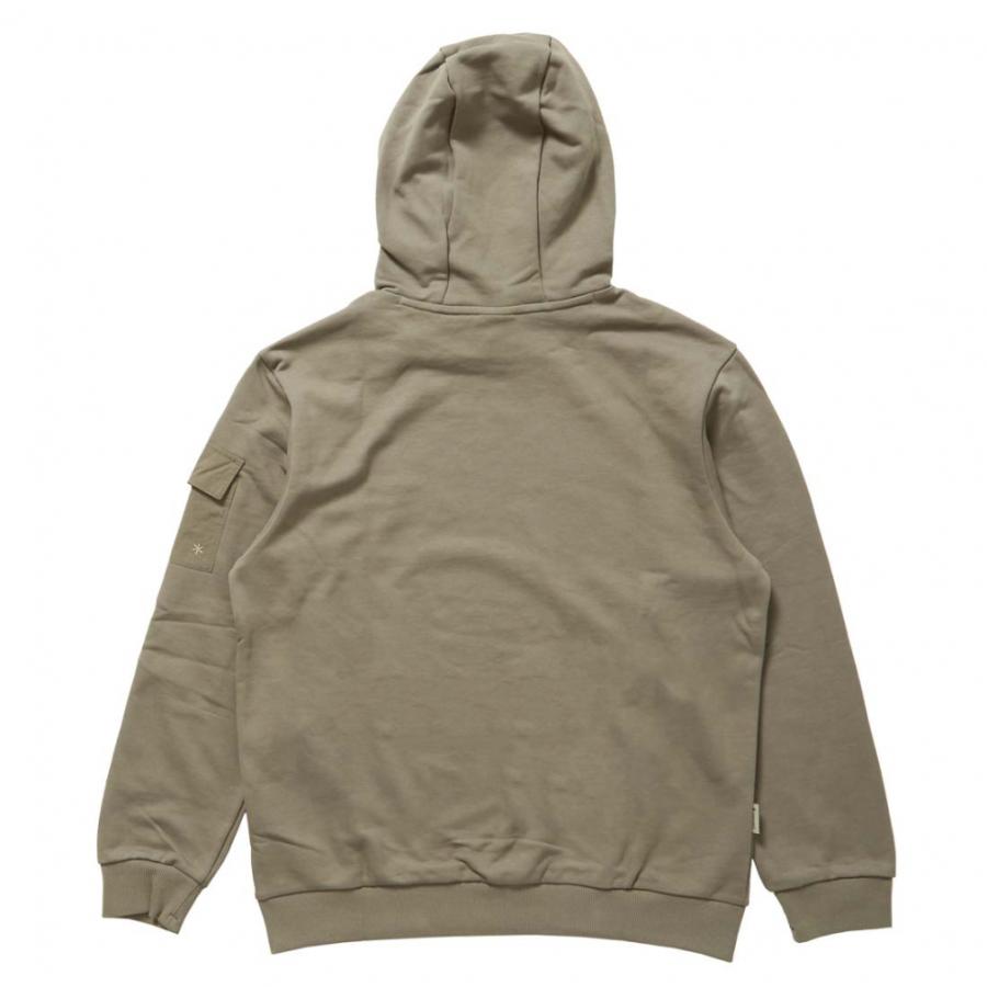 2025秋冬 スノーピーク メンズ アウトドアカジュアル スウェットパーカー Land Pocket Hood T-Shirt S25FMFHD60 snow peakの画像