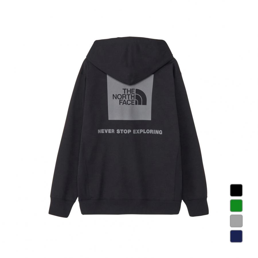 THE NORTH FACE ザ・ノース・フェイス バック スクエアロゴ フーディ（ユニセックス） NT62533 ノースフェイス パーカー スウェット メンズ ロゴ バックプリント ワンポイント 裏起毛 2025AW THE NORTH FACE（ザ ノースフェイス） メンズ アウトドアカジュアル