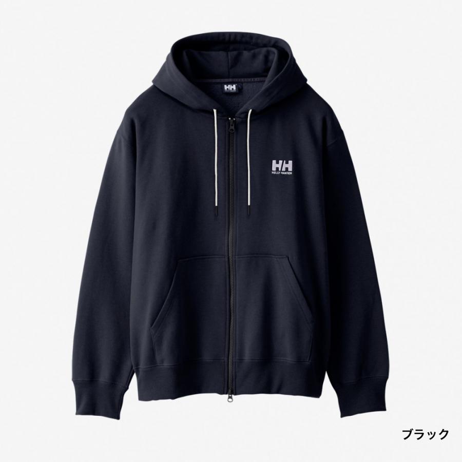 ヘリーハンセン アウトドア ウェア HH Logo Full-zip Sweat Hoodie HHロゴフルジップスウェットフーディー HH32376 HELLY HANSEN｜alpen-group｜02