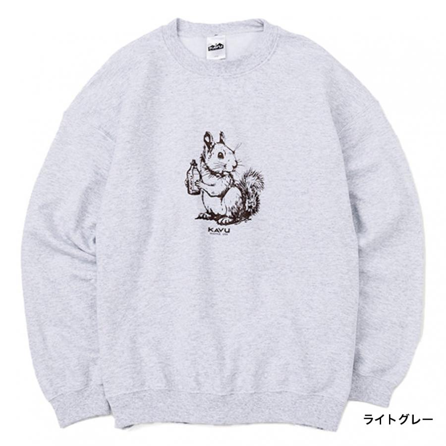 KAVU カブー メンズ アウトドア スウェットトレーナー Squirrel