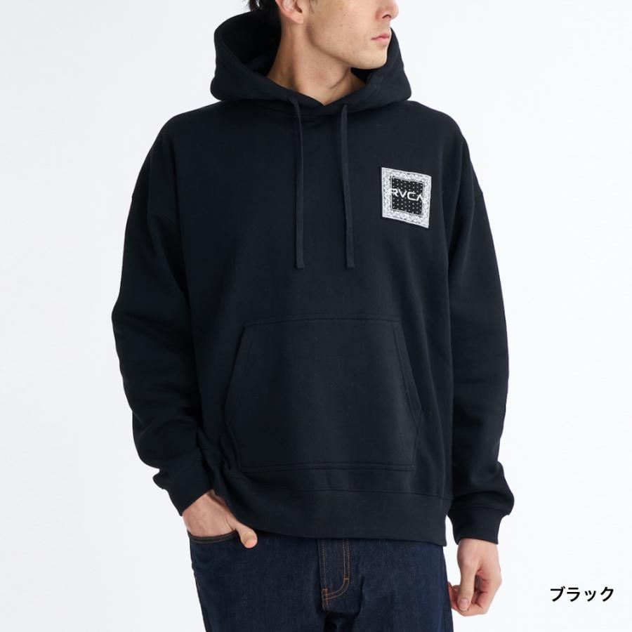 2025秋冬 【アルペン限定】 ルーカ メンズ アウトドアカジュアル スウェットパーカー BANDANA BALANCE PATCH HD BF042P07 RVCA_1