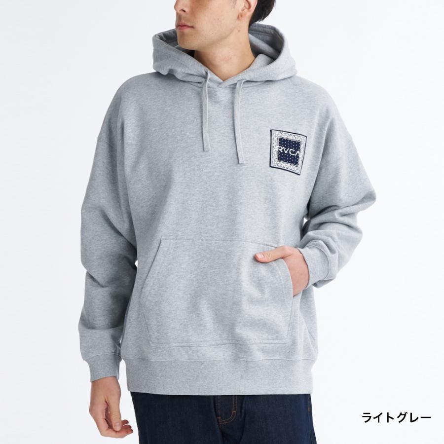 2025秋冬 【アルペン限定】 ルーカ メンズ アウトドアカジュアル スウェットパーカー BANDANA BALANCE PATCH HD BF042P07 RVCA_2
