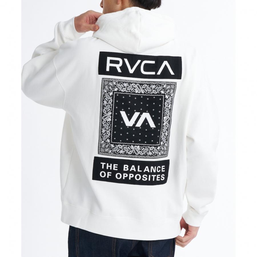 2025秋冬 【アルペン限定】 ルーカ メンズ アウトドアカジュアル スウェットパーカー BANDANA BALANCE PATCH HD BF042P07 RVCA_5