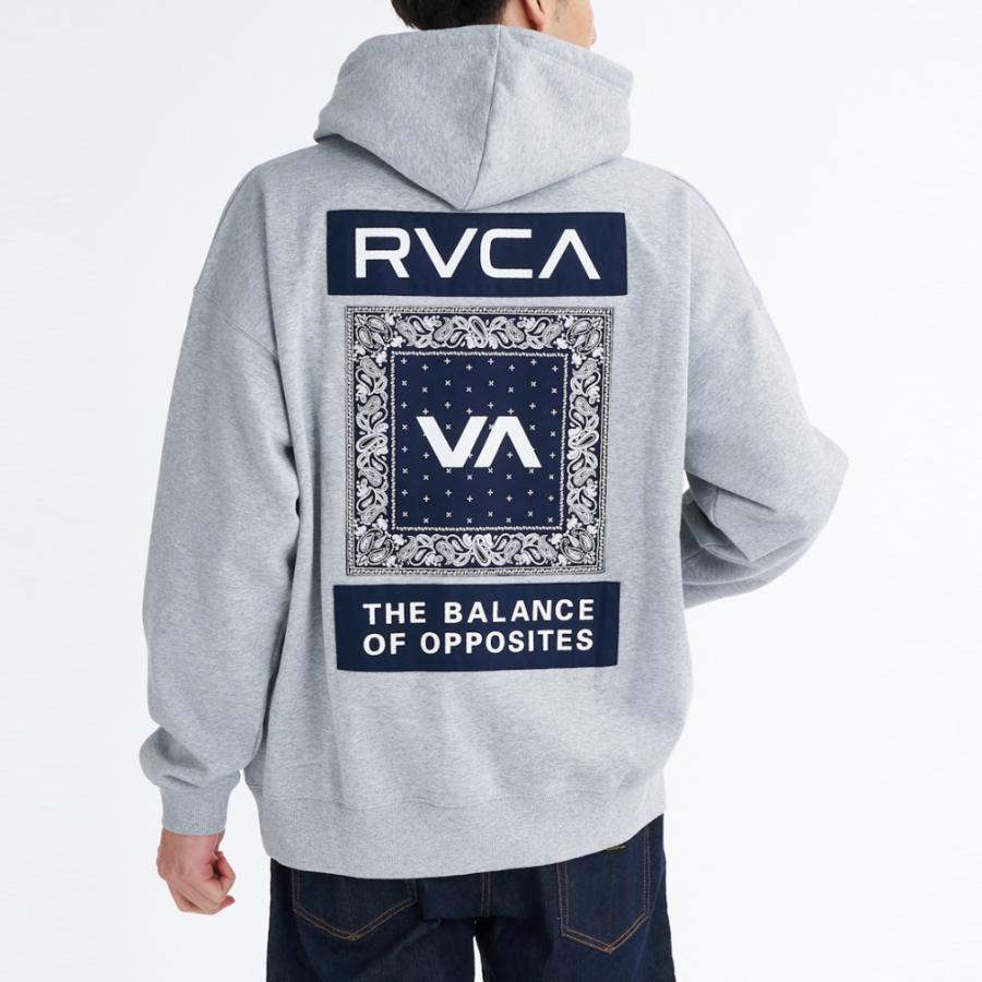 2025秋冬 【アルペン限定】 ルーカ メンズ アウトドアカジュアル スウェットパーカー BANDANA BALANCE PATCH HD BF042P07 RVCA_6