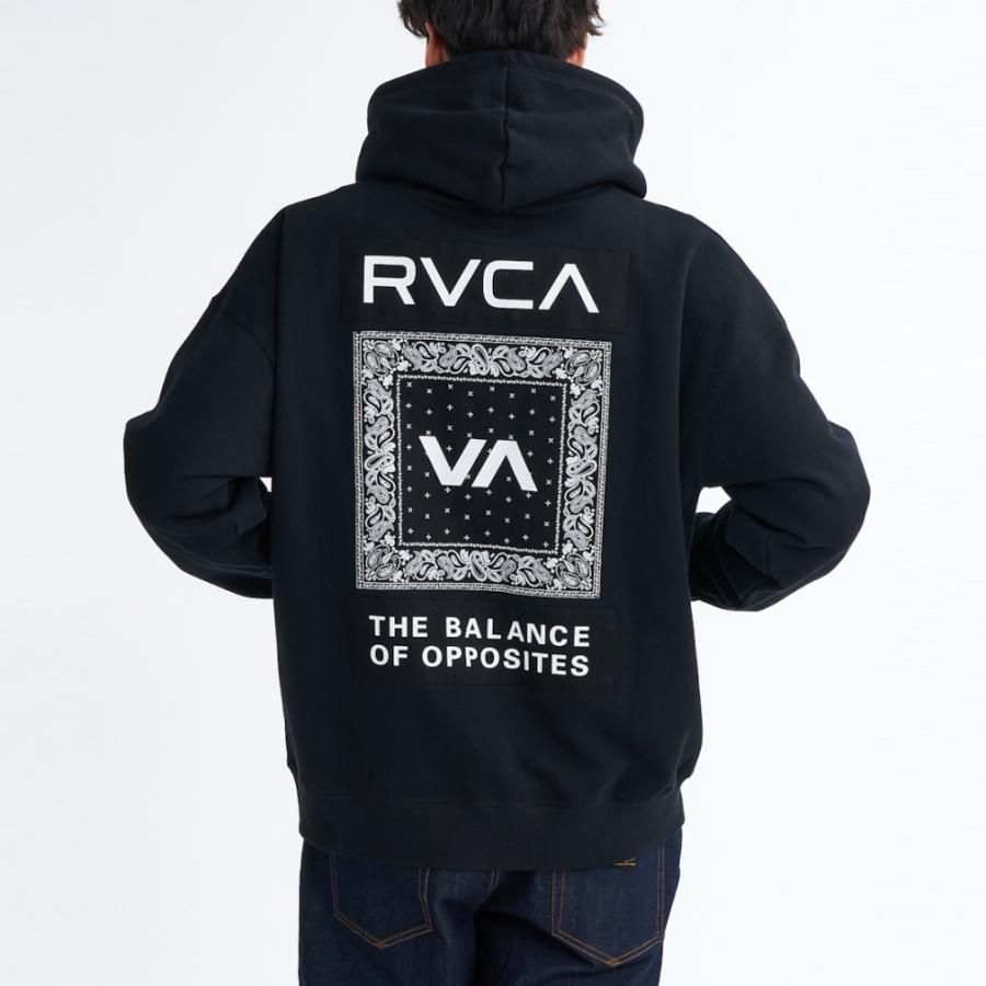 2025秋冬 【アルペン限定】 ルーカ メンズ アウトドアカジュアル スウェットパーカー BANDANA BALANCE PATCH HD BF042P07 RVCA_7