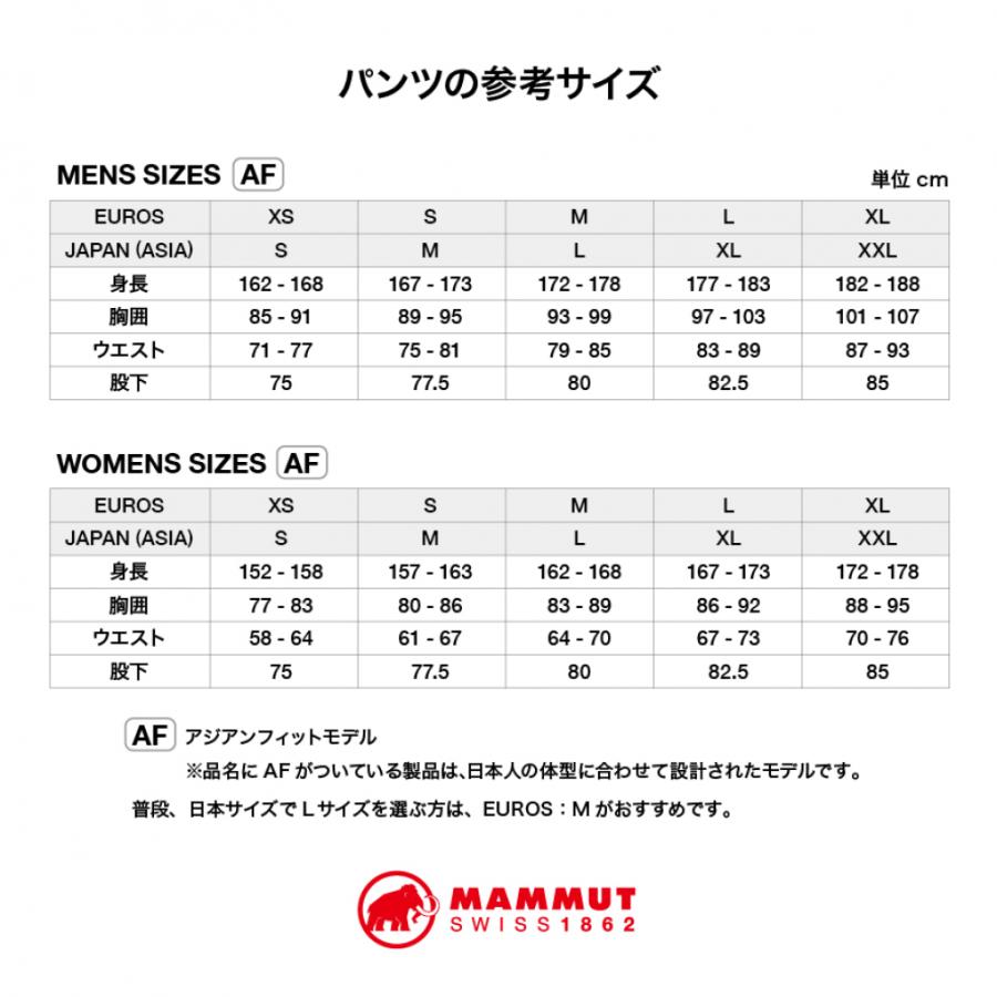 2025秋冬 マムート メンズ トレッキング ロングパンツ ヤドキン2.0パンツ AF Men 1021-01230 40284 MAMMUT_8