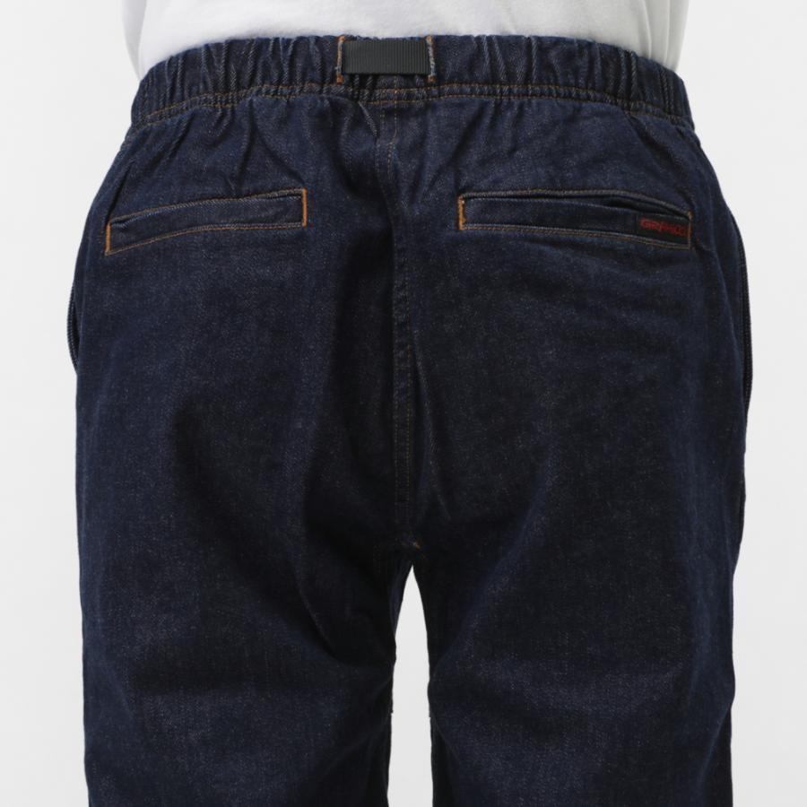 GRAMICCI ダークブルーデニムパンツ L GRAMICCI グラミチ メンズ アウトドア ロングパンツ STRETCH