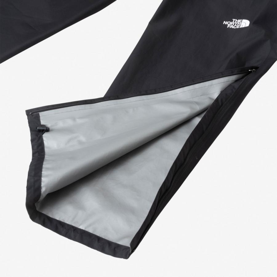 2024春夏 ザ・ノース・フェイス メンズ アウトドア レインパンツ Cloud Pant クラウドパンツ NP12406 K : ブラック THE NORTH FACE｜alpen-group｜04