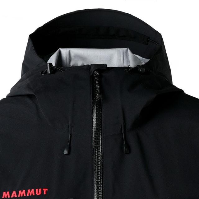 MAMMUT 上下セット 黒 MAMMUT（マムート） 2026春夏 メンズ トレッキング レイン上下セット