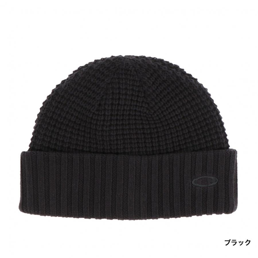 新作‼️OAKLEY ブラック ニット帽 フリーサイズ OAKLEY（オークリー） （メンズ、レディース）ニットキャップ