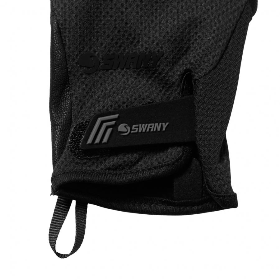 スワニー メンズ トレッキング グローブ トレイルレザーグローブ TR