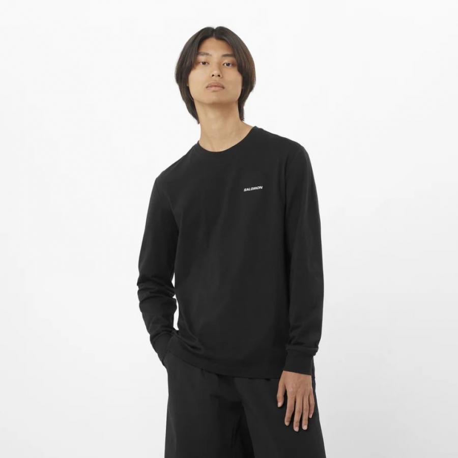 SALOMON（サロモン） 2025秋冬 メンズ トレッキング 長袖Tシャツ
