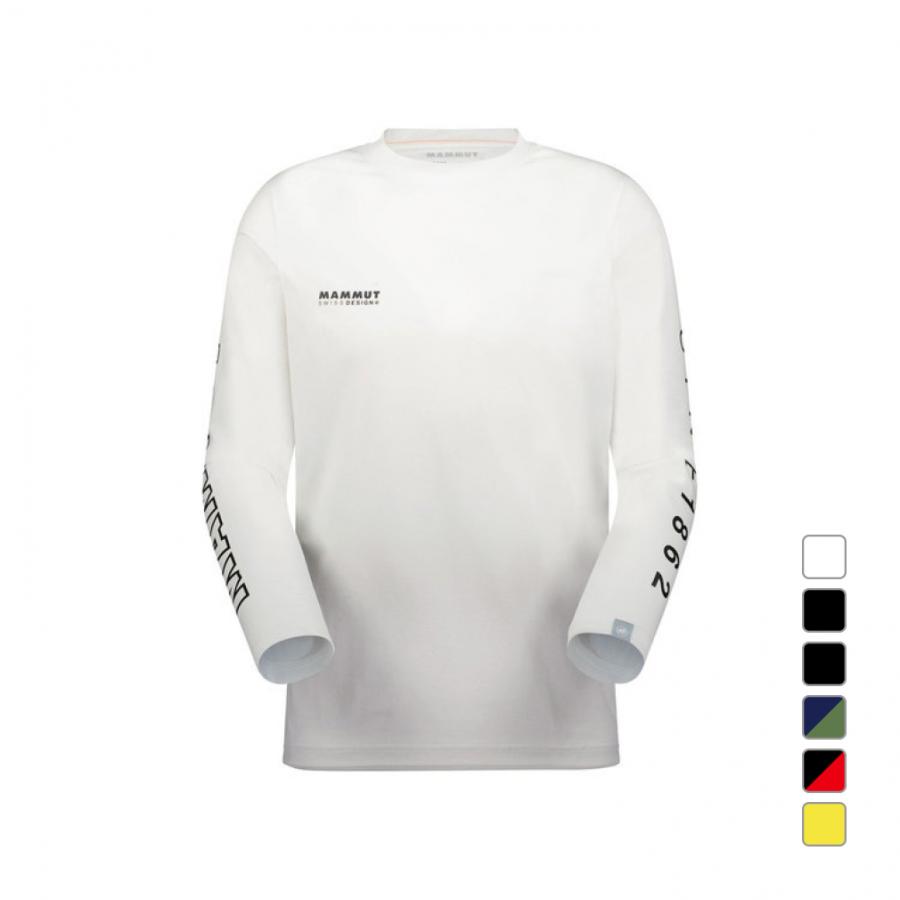 MAMMUT（マムート） メンズ アウトドア 長袖Tシャツ キューディー ロゴ