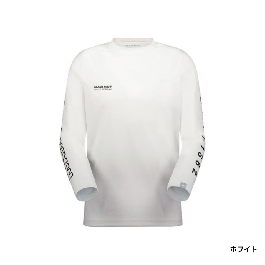 MAMMUT（マムート） メンズ アウトドア 長袖Tシャツ キューディー ロゴ