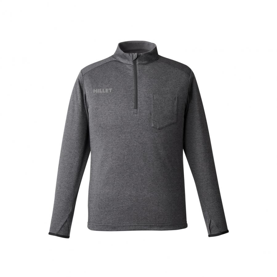 MILLET（ミレー） メンズ アウトドア 長袖Tシャツ EIRA II ZIP LS M