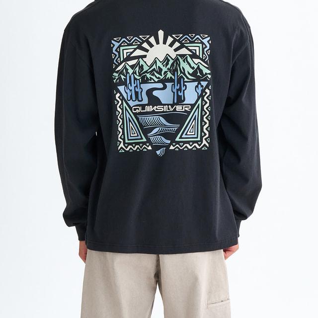 Quiksilver（クイックシルバー） メンズ サーフ 長袖Tシャツ DESERT