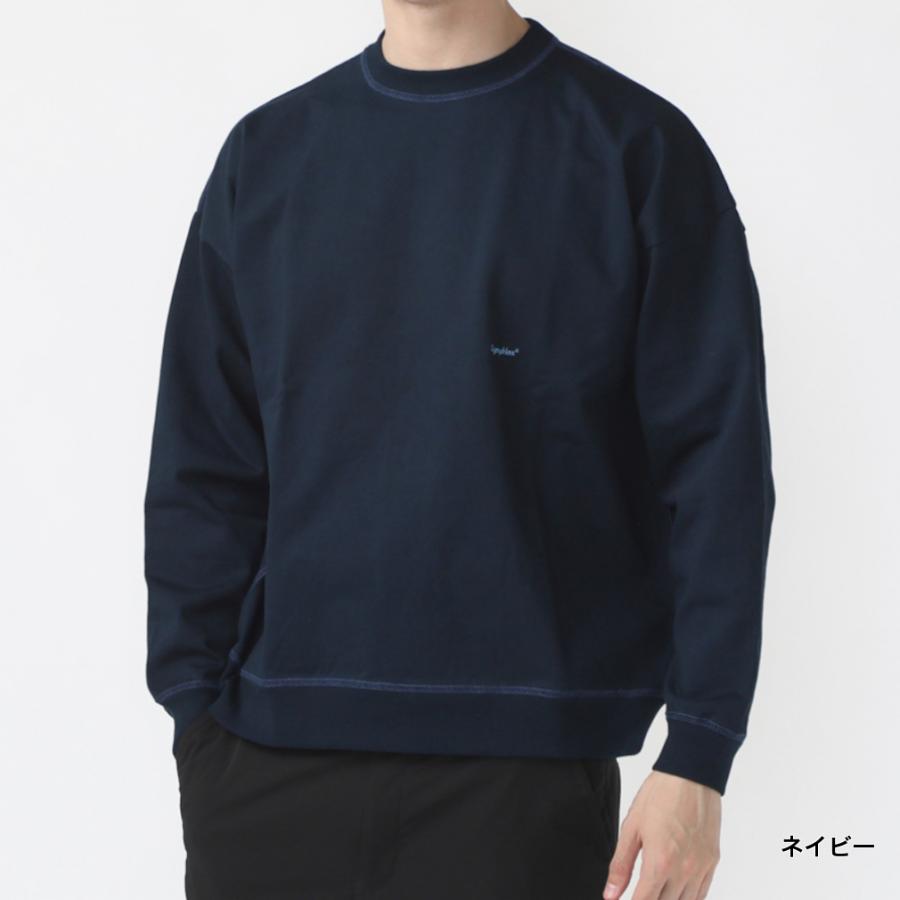 ジムフレックス メンズ アウトドア 長袖Tシャツ クルーネックL/S