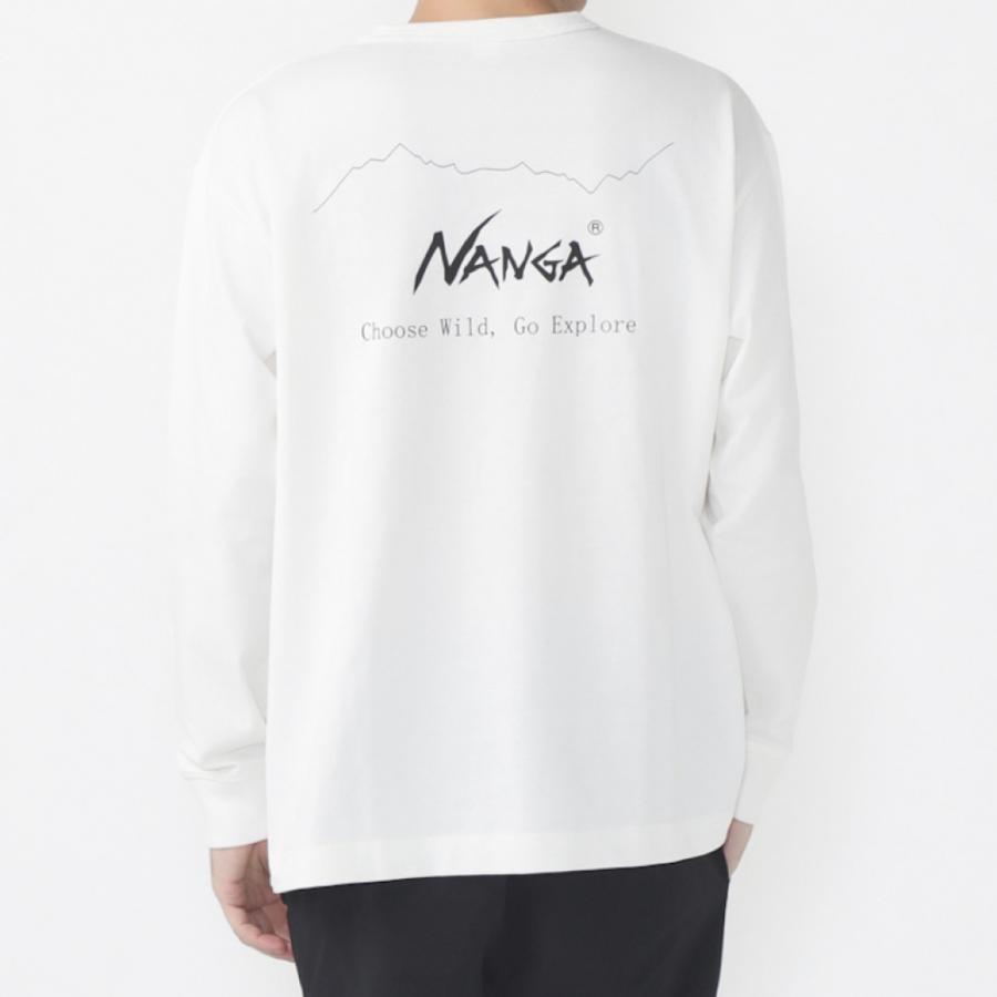 NANGA ナンガ メンズ アウトドア 長袖Tシャツ ナンガ×アルペン