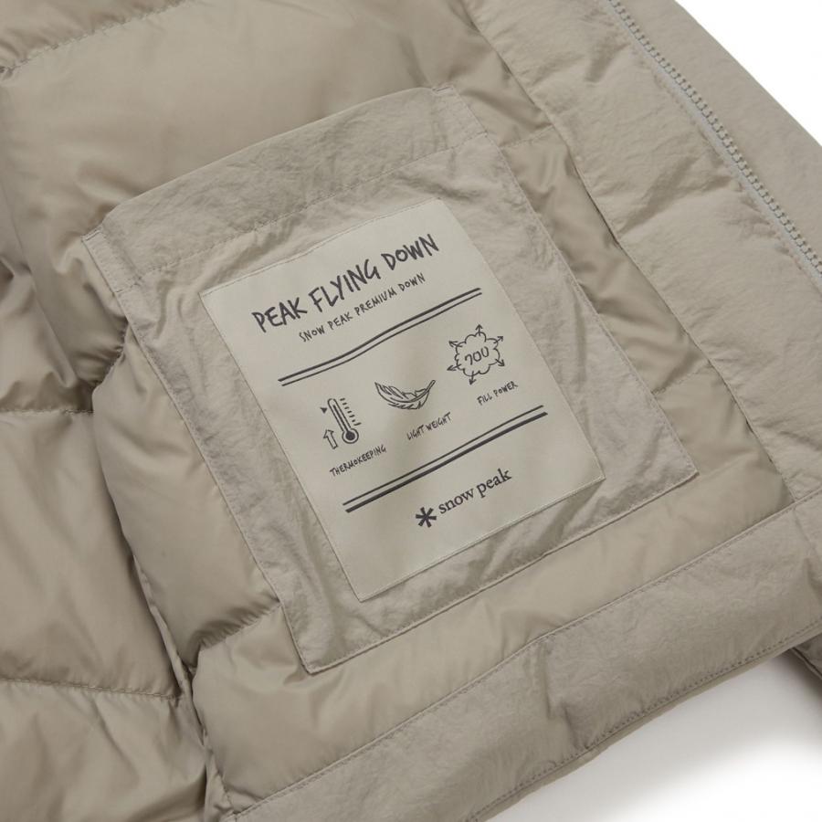 2025秋冬 スノーピーク メンズ アウトドアカジュアル ダウンジャケット Land Hood LW Down Jacket S25WMGDJ50 snow peak | snow peak | 13