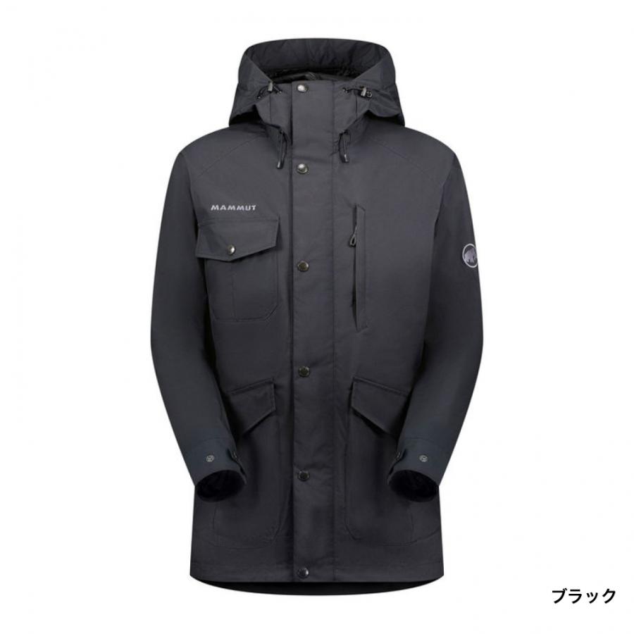 MAMMUT ブラック マウンテンパーカー XL　ソフトシェル MAMMUT（マムート） メンズ アウトドア 中綿ジャケット マウンテン