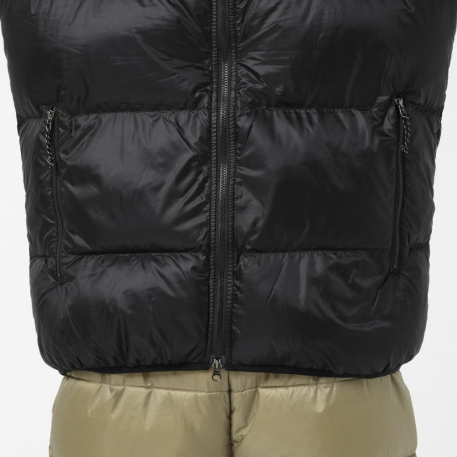 アクシーズクイン メンズ アウトドア 中綿ジャケット ベーシックダウン