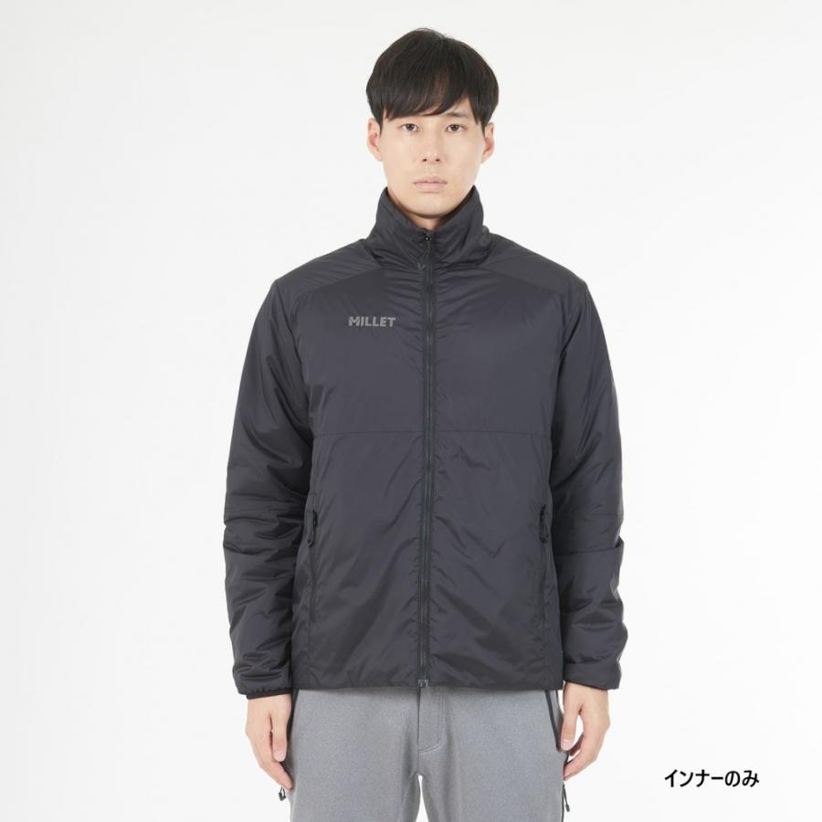 MILLET（ミレー） メンズ トレッキング 中綿ジャケット POBEDA 3 IN 1