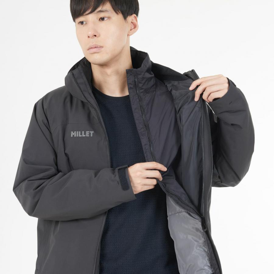 MILLET（ミレー） メンズ トレッキング 中綿ジャケット POBEDA 3 IN 1
