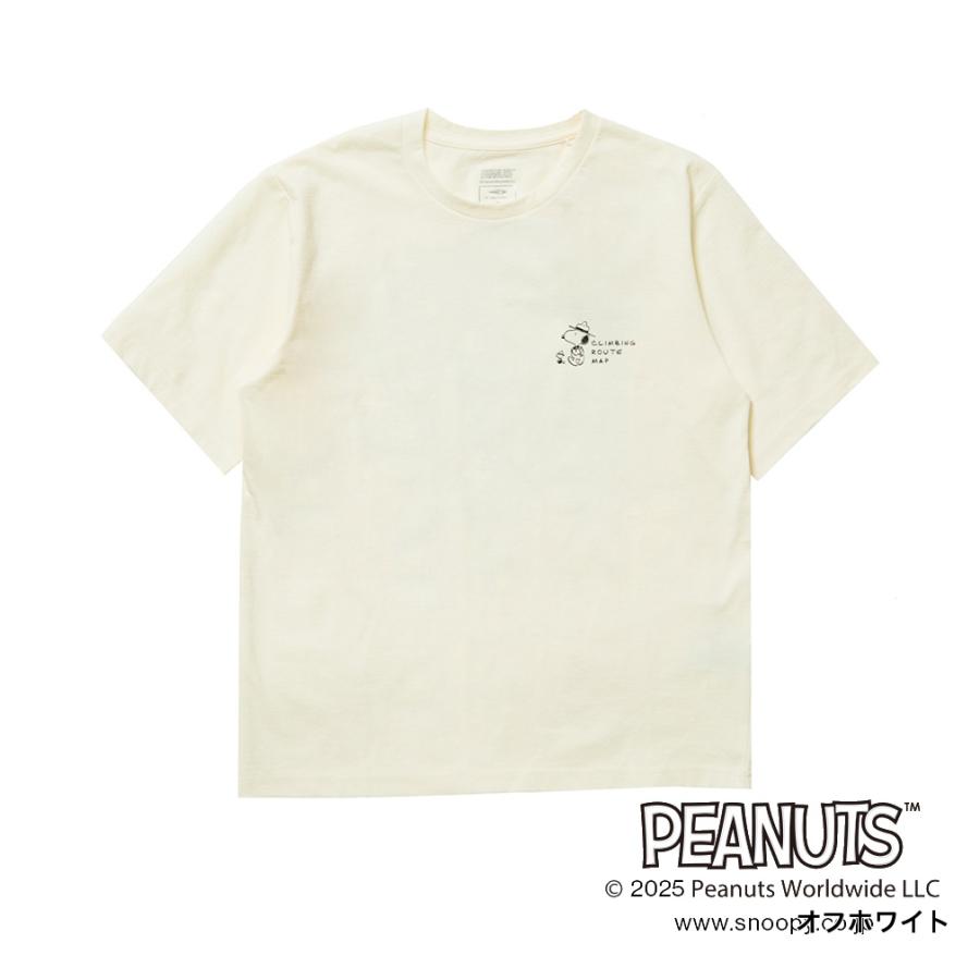PEANUTS 2025春夏 ティゴラ レディース アウトドア 半袖Tシャツ