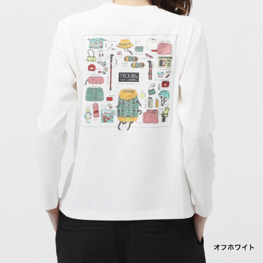 TIGORA（ティゴラ） 2025春夏 レディース アウトドア 長袖Tシャツ