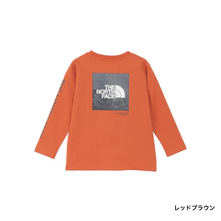 Admiral ロングスリーブ レッドSサイズ THE NORTH FACE（ザ ノースフェイス） 2025春夏 ジュニア 子供 長袖T