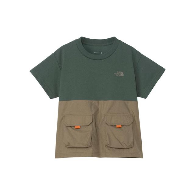 新品3色セット◻️ノースフェイス コットン半袖 Tシャツ／キッズ140茶水色緑 THE NORTH FACE（ザ ノースフェイス） 2026春夏 ジュニア キッズ 子供