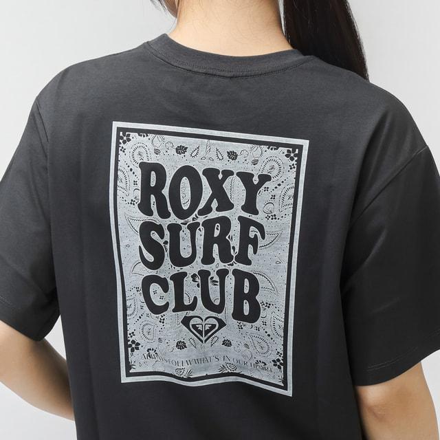 【人気✩AFYE rovtskiコラボ】黒　ハート　派手柄シャツ　サイズfree ROXY（ロキシー） 2026春夏 【アルペン限定】 レディース アウトドア