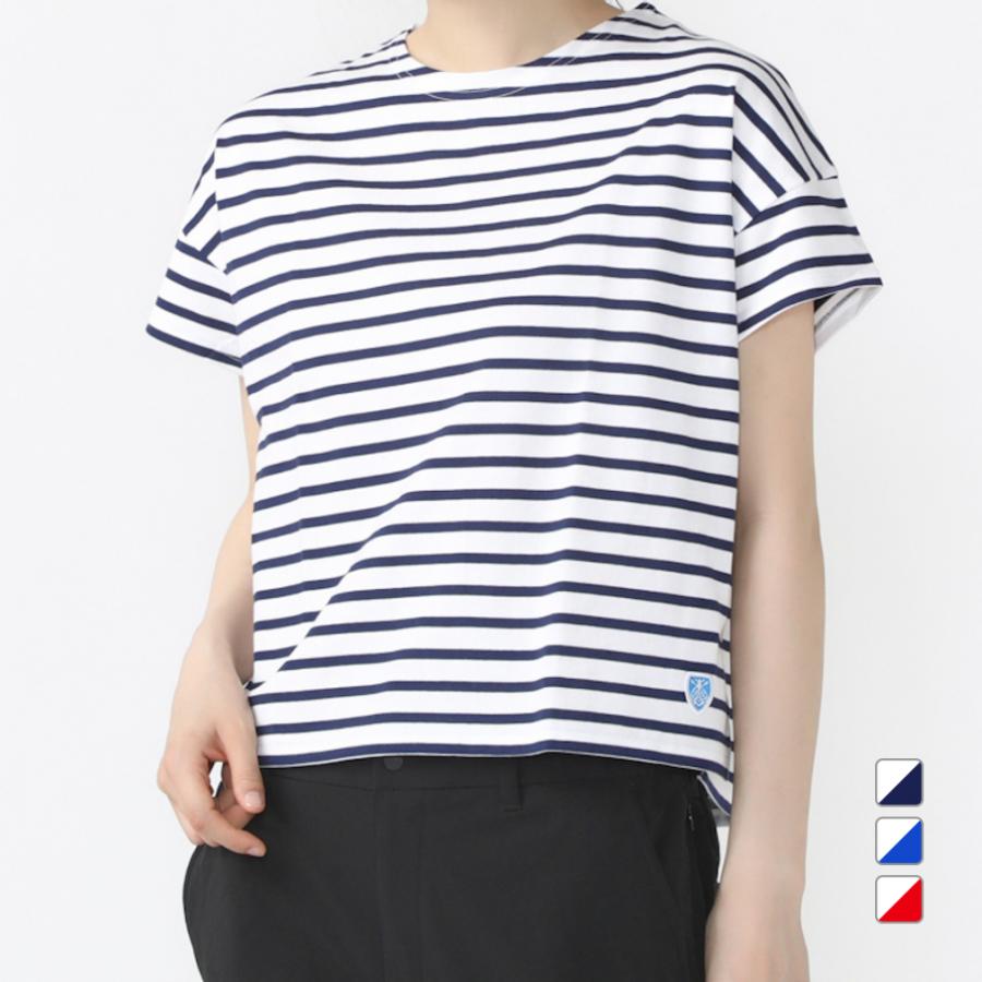 オーシバル レディース アウトドア 半袖Tシャツ ボートネックS/Sプル