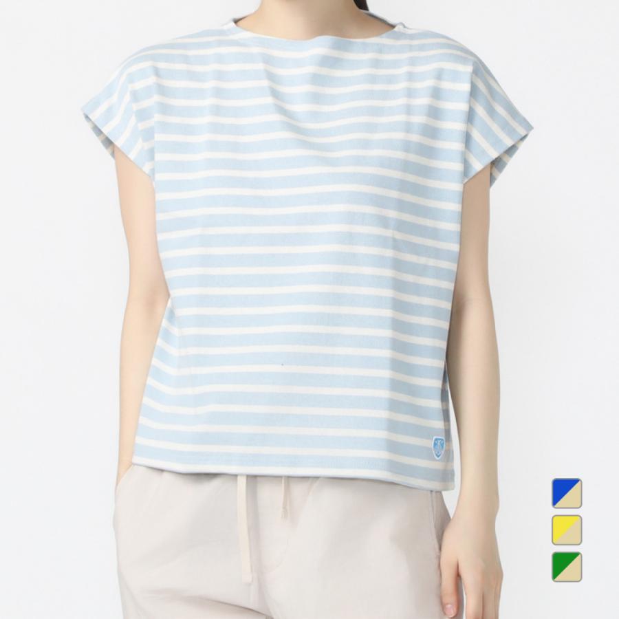オーシバル レディース アウトドア 半袖Tシャツ FRENCH SLEEVE BOAT