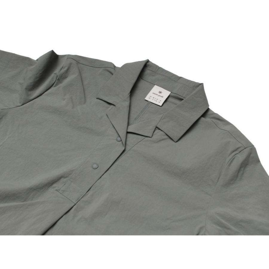 スノーピーク レディース アウトドア ワンピース Cooling Root Collared Dress S25MWROP61 snow peakの画像