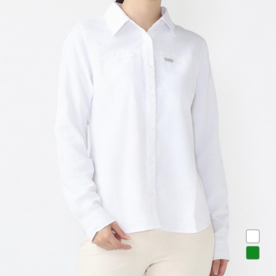 Columbia（コロンビア） レディース アウトドア 半袖シャツ シルバー
