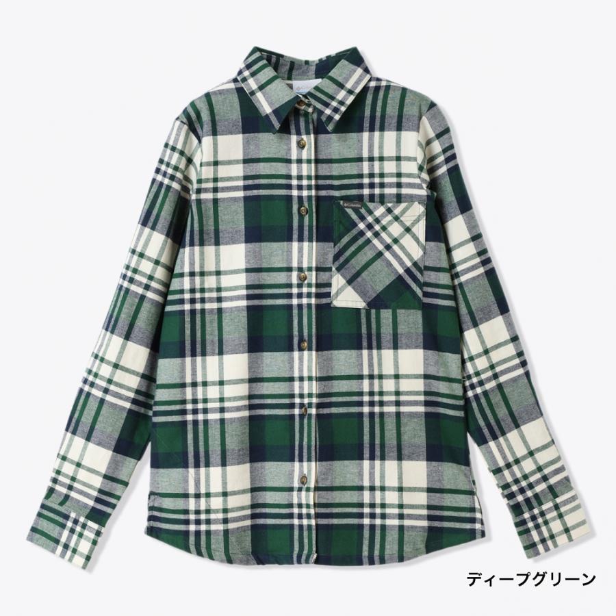 新品コロンビア チェック柄シャツ 登山アウトドア Columbia（コロンビア） 2025秋冬 レディース トレッキング 長袖シャツ