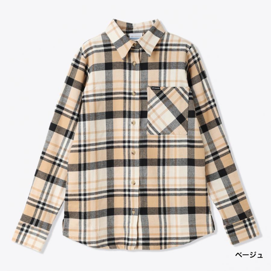 新品コロンビア チェック柄シャツ 登山アウトドア Columbia（コロンビア） 2025秋冬 レディース トレッキング 長袖シャツ