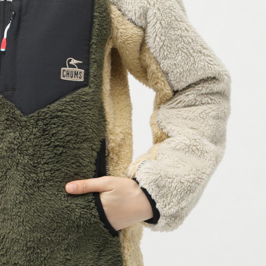 CHUMS チャムス レディース アウトドア フリースジャケット