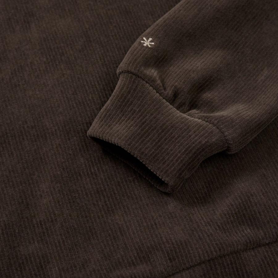 2025秋冬 スノーピーク レディース アウトドアカジュアル スウェットトレーナー Corduroy Wmn s Half Zip Sweatshirt S25WWFZT71 snow peak | snow peak | 09