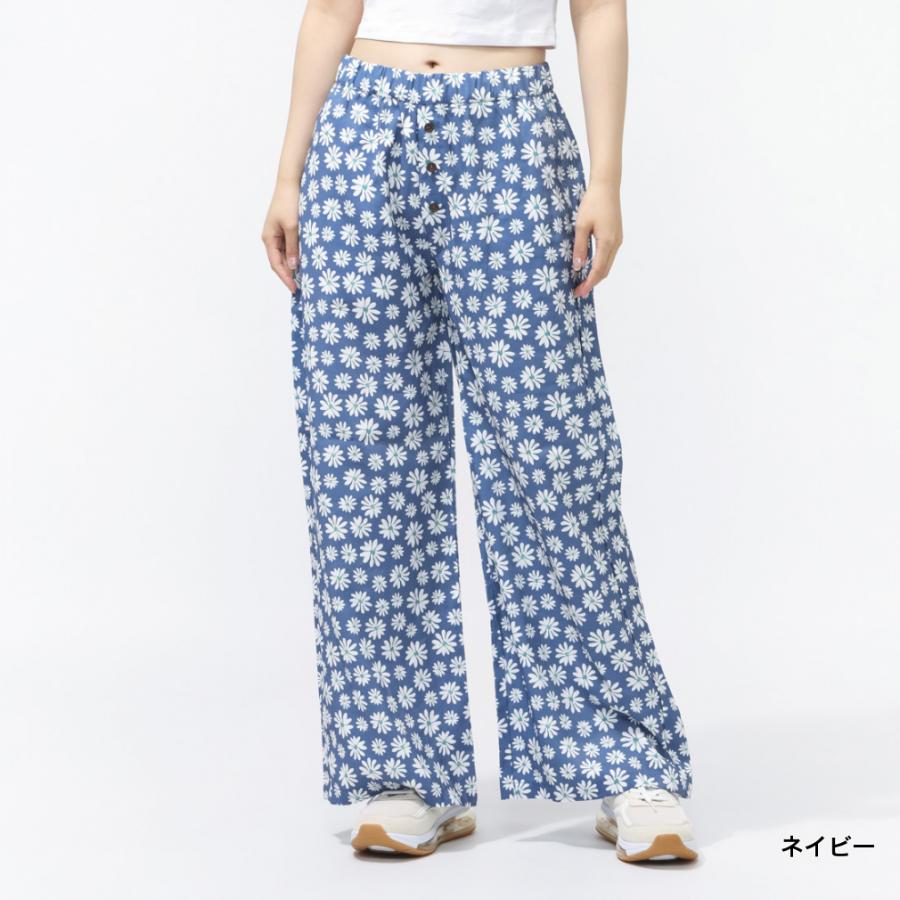 2026春夏 ロキシー レディース アウトドアカジュアル ロングパンツ FLOWER SOUL RPT261069 ROXYの画像