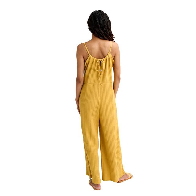 2026春夏 ビラボン レディース アウトドアカジュアル ロングパンツ JACQUARD RIB SALOPETTE BG013709 BILLABONGの画像