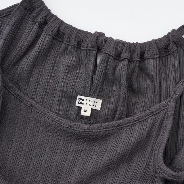 2026春夏 ビラボン レディース アウトドアカジュアル ロングパンツ JACQUARD RIB SALOPETTE BG013709 BILLABONGの画像