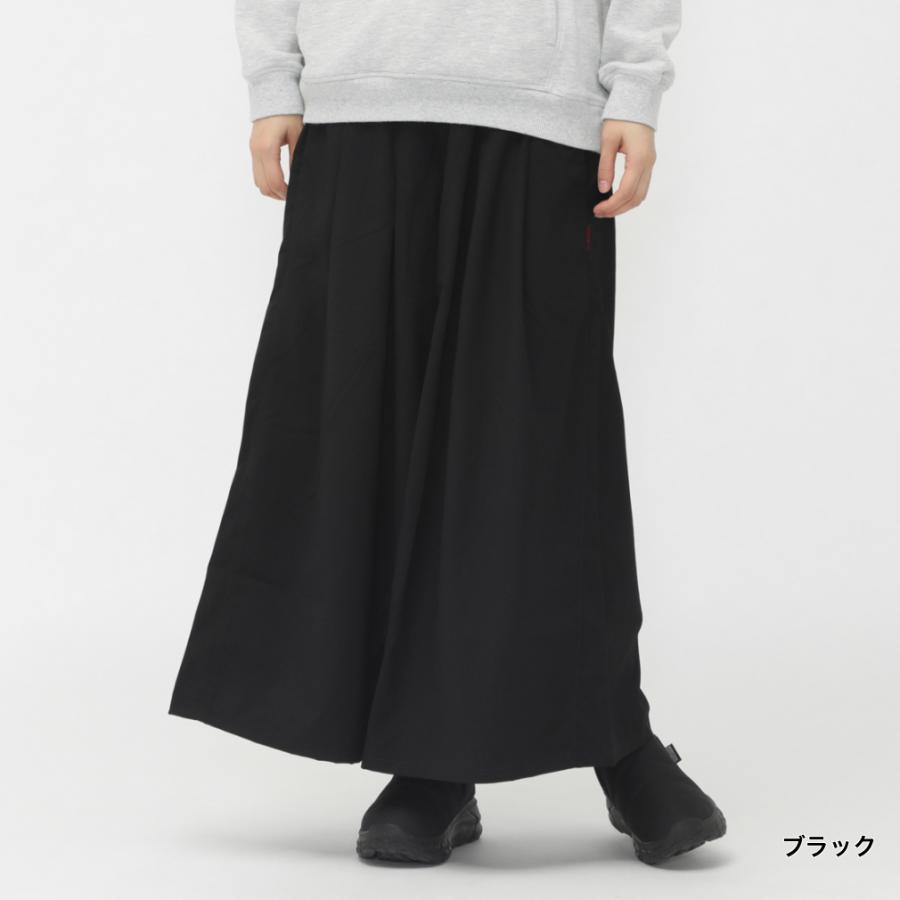 GRAMICCI 黒ワイドパンツ(新品) GRAMICCI パンツ GRAMICCI(グラミチ) 別注 クールドッツ 2タック